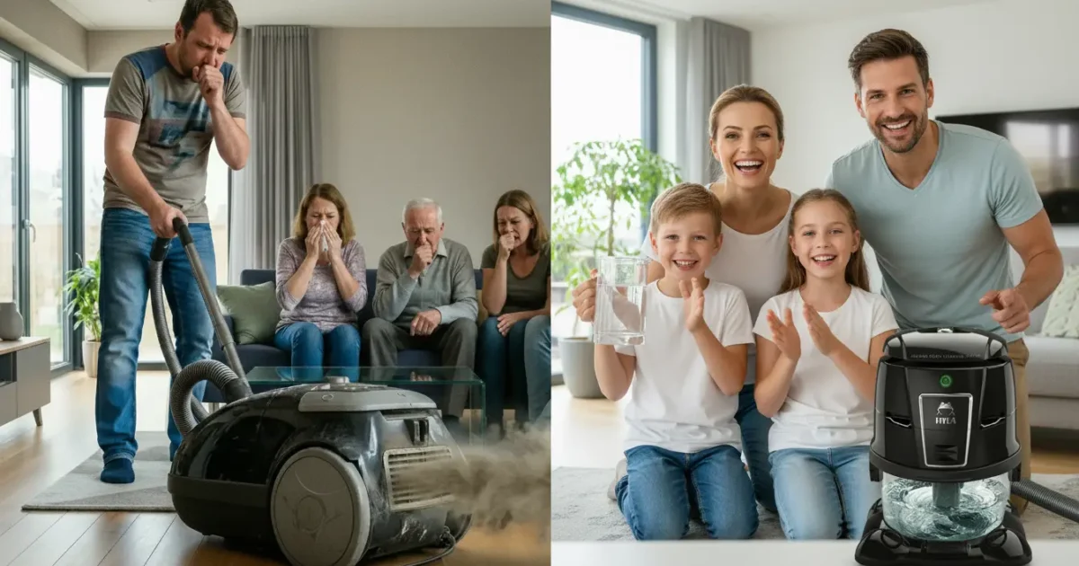 HYLA EST vs standardni usisavač — poređenje